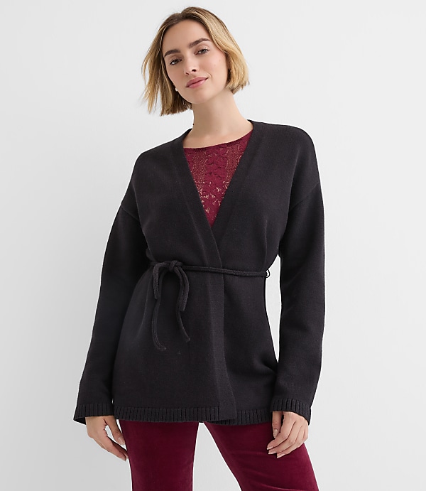 Belted Cardigan