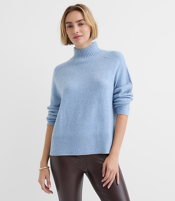Modern Mock Neck Sweater