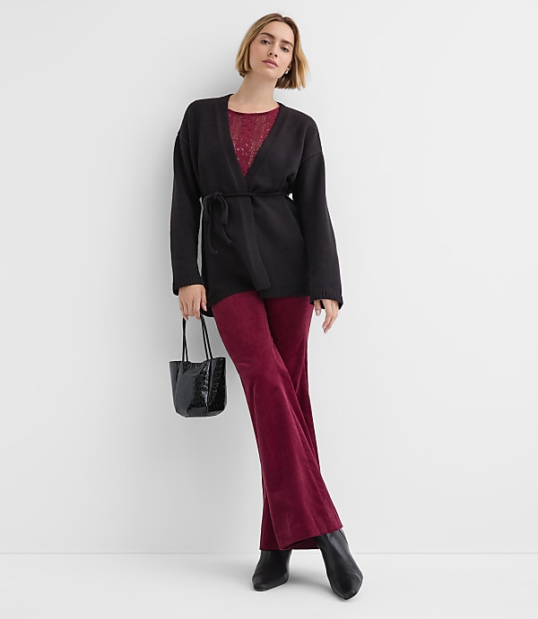 Belted Cardigan