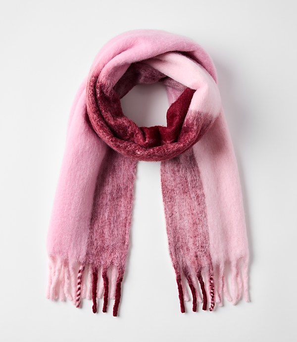 Plaid Blanket Scarf