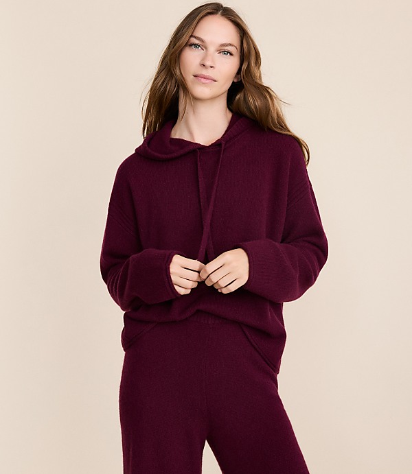Lou & Grey Cashmere Hoodie