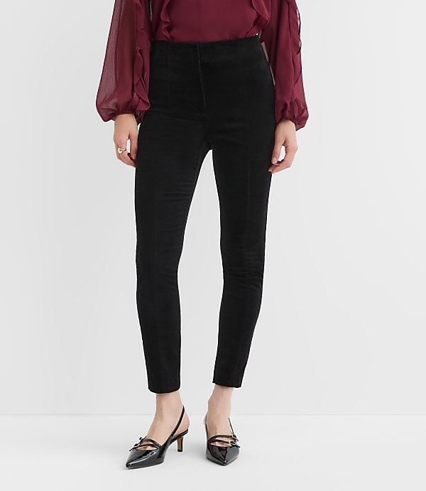 Kendall Skinny Pants in Stretch Velvet