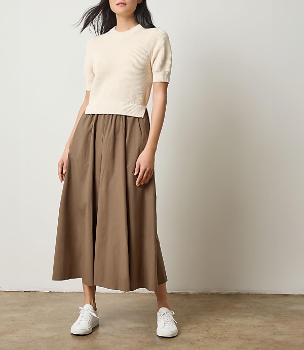 Lilla P Mixed Media Dress