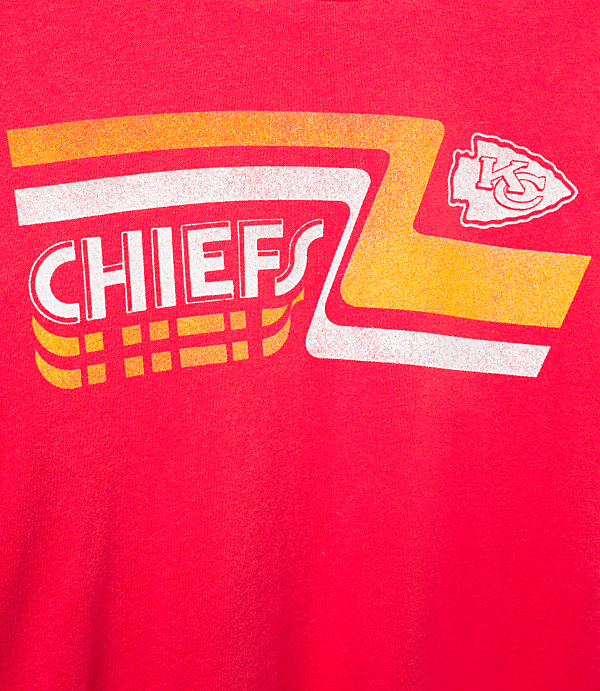 Junk Food Kansas City Chiefs Retro Crop Fleece
