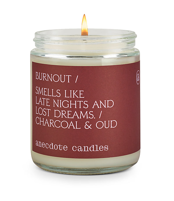 Anecdote Candles Burn Out Gold Tumbler Candle