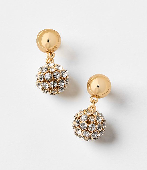 Sparkle Bauble Drop Earrings