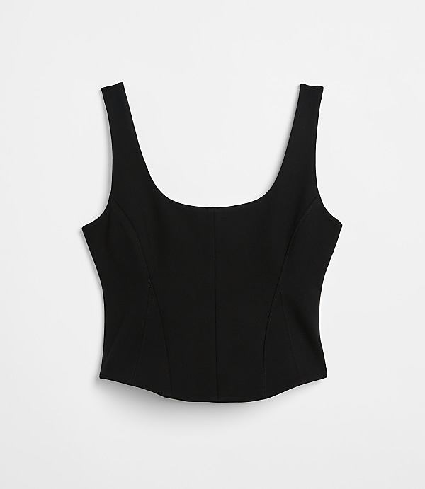 LOFT Versa Ponte Bustier Top
