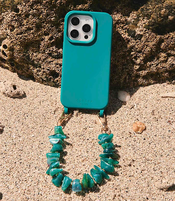 Cord&eacute;e Turquoise Tide Phone Wristlet