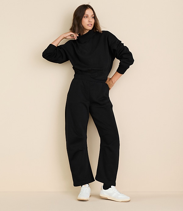 Petite Lou & Grey Elite Fleece Barrel Pants