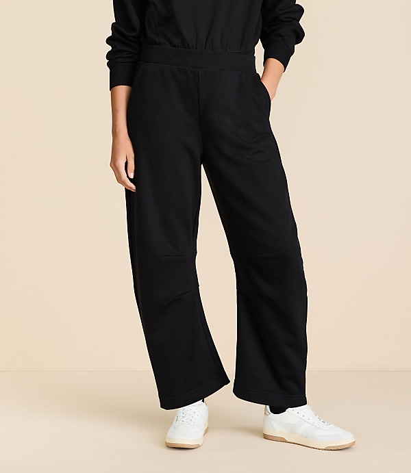 Petite Lou & Grey Elite Fleece Barrel Pants