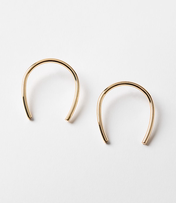 Horseshoe Statement Earrings