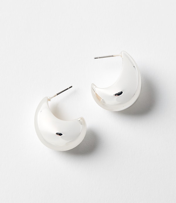 Chunky Teardrop Stud Earrings