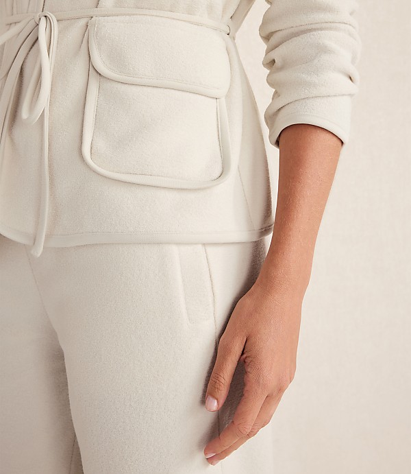 Haven Well Within Brushed Terry Open Front Jacket