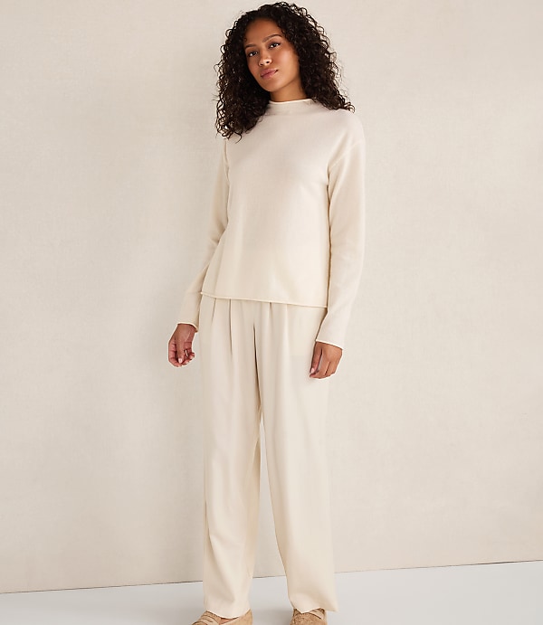 Haven Well Within Cashmere Mock Neck Sweater