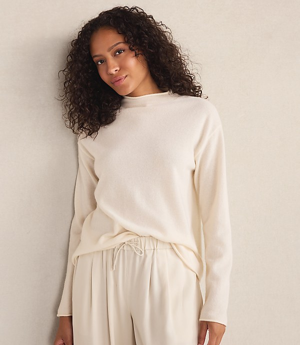 Haven Well Within Cashmere Mock Neck Sweater
