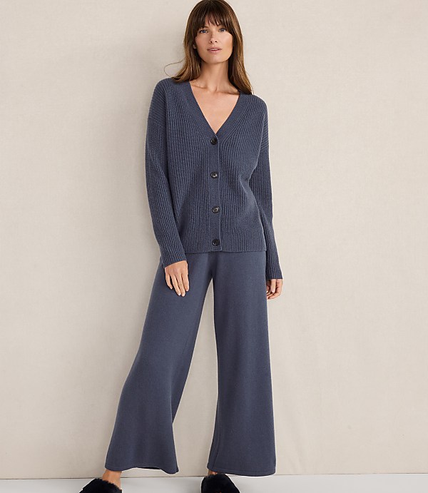 Haven Well Within Cashmere Shaker Stitch Cardigan