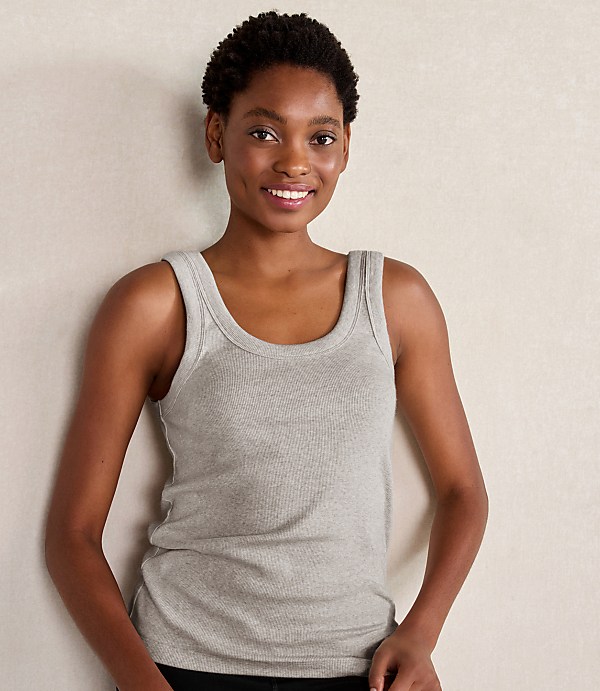 Haven Well Within Essential Organic Cotton Scoop Neck Tank