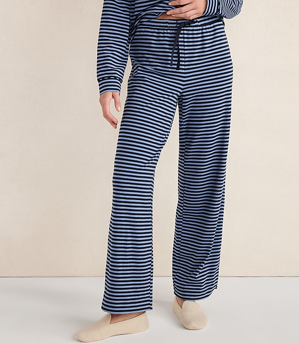 Haven Well Within Organic Cotton Jersey Bold Stripe Sleep Set