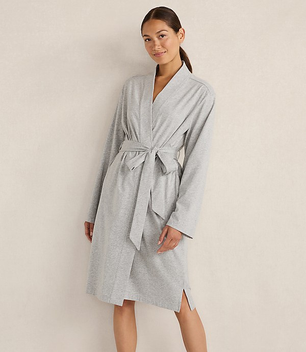 Haven Well Within Organic Cotton Jersey Robe