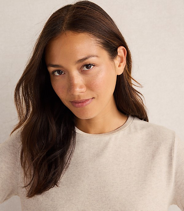 Haven Well Within Cotton Modal Brushed Jersey Crewneck