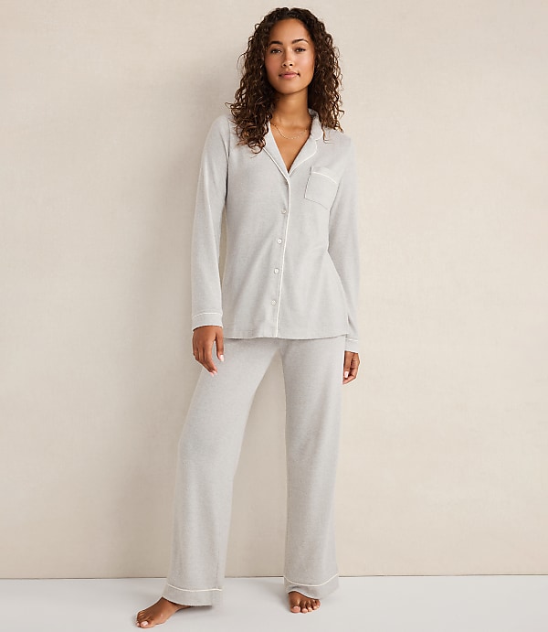 Haven Well Within Marled Knit Pajama Top