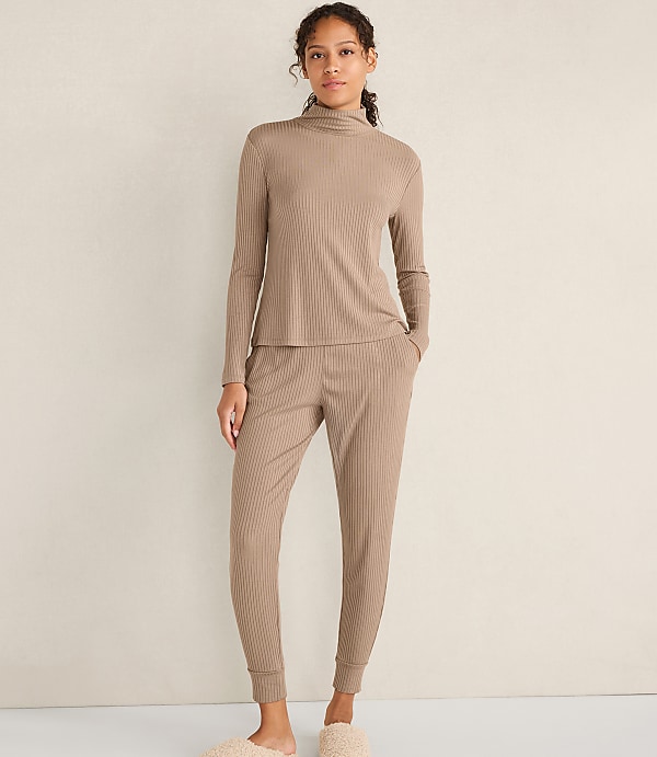 Haven Well Within Drapey Rib Knit Turtleneck