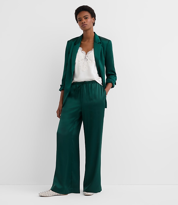Sawyer Pull On Pants in Satin