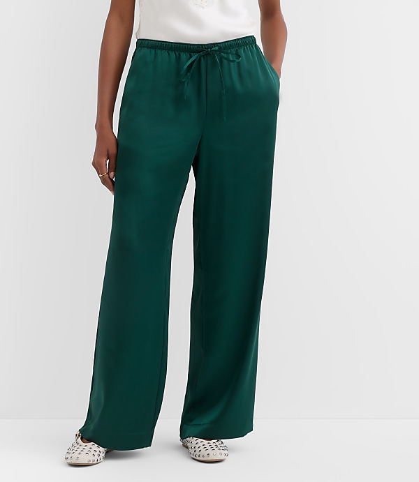 Sawyer Pull On Pants in Satin