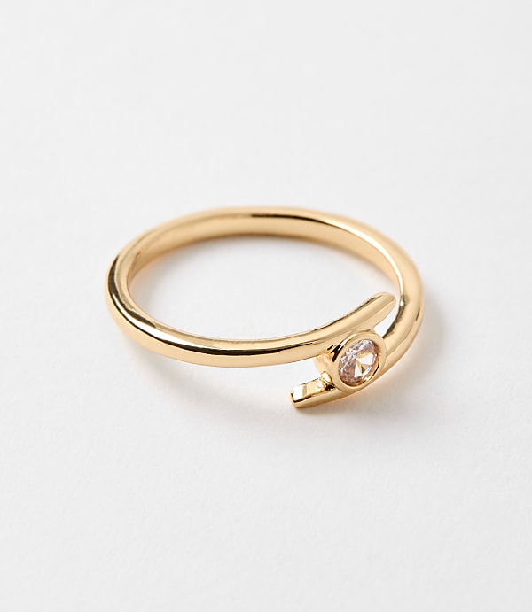 Modern Sparkle Ring