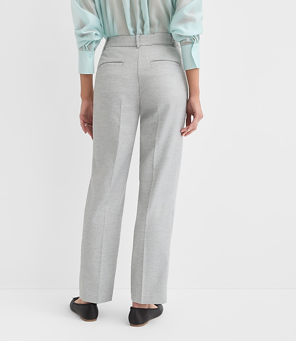 Tall Parker Straight Pants in Shimmer Herringbone