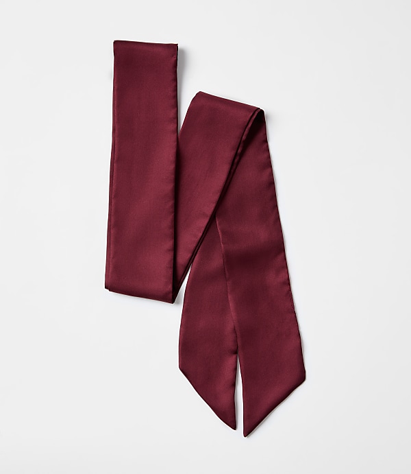 Silk Skinny Scarf