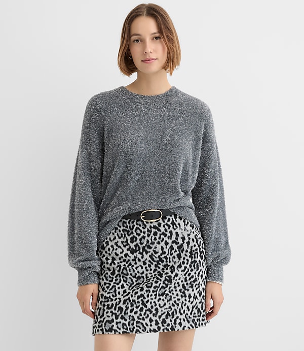 Tinsel Fuzzy Sweater