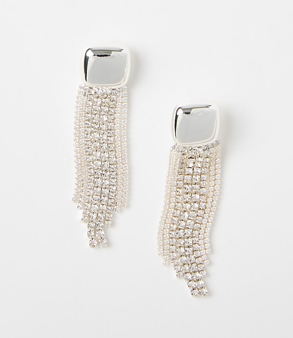 Crystal Waterfall Earrings