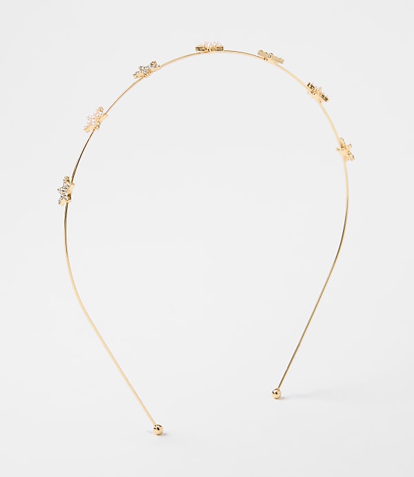 Pearlized Sparkle Star Headband