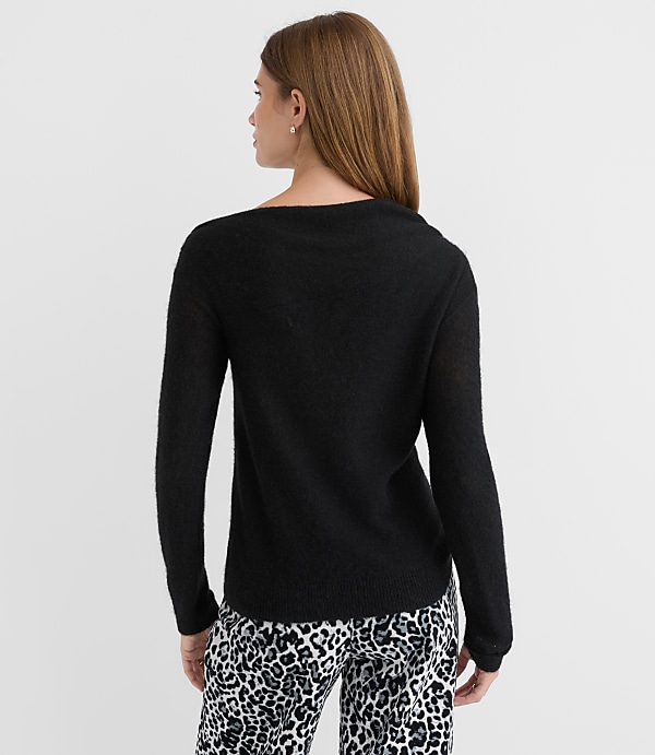 Tie Neck Sweater