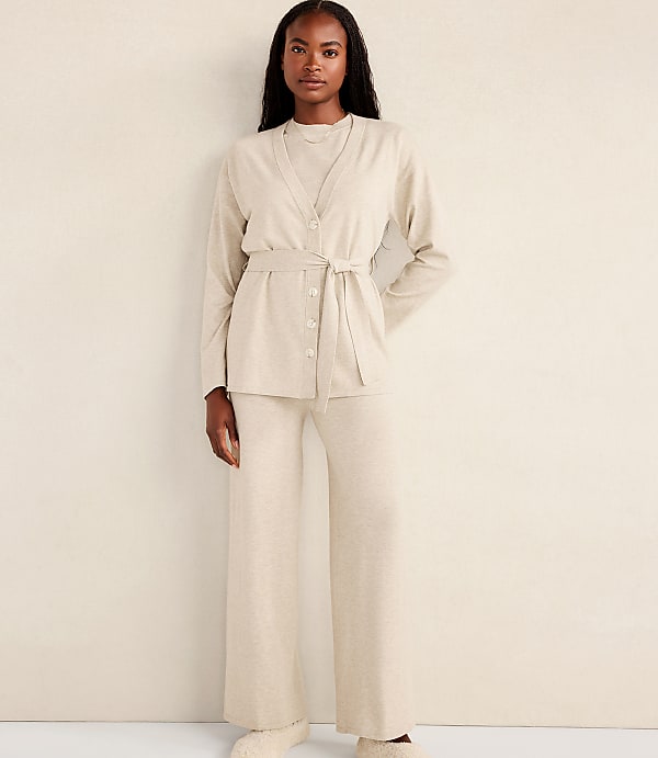 Haven Well Within Relaxed Jersey Wide Leg Pants