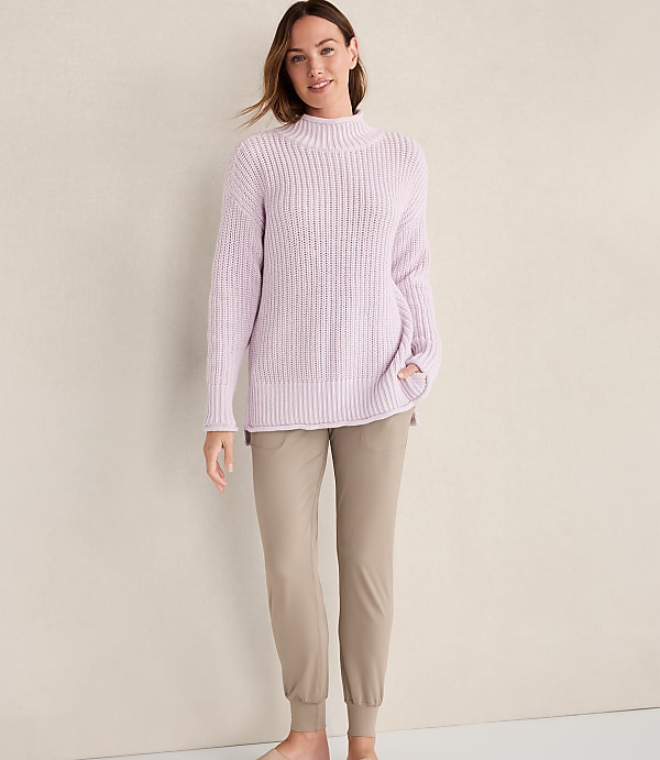 Haven Well Within Organic Cotton Roll Neck Sweater
