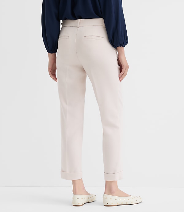 Cuffed Riviera Slim Pants in Melange