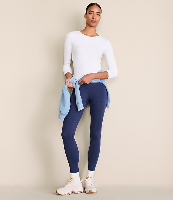 Lou & Grey Heathered Brushedsoft Leggings