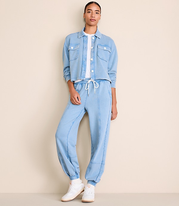 Lou & Grey Seamed Joggers