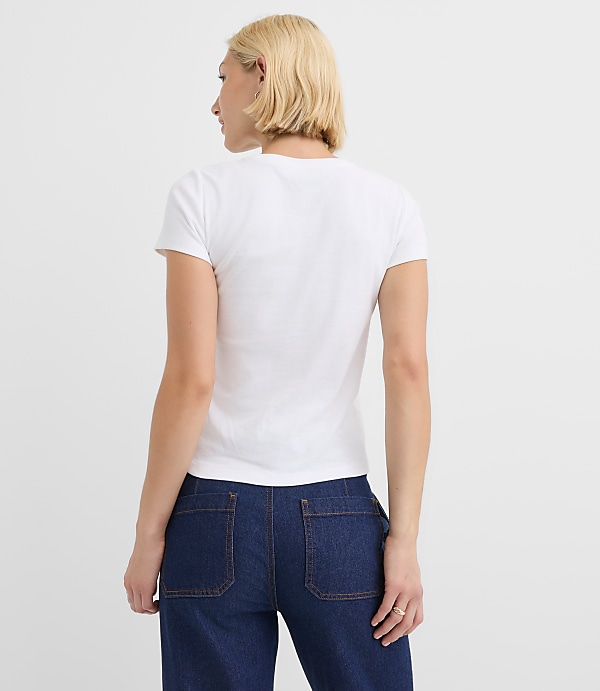 New York Love Ribbed Tee