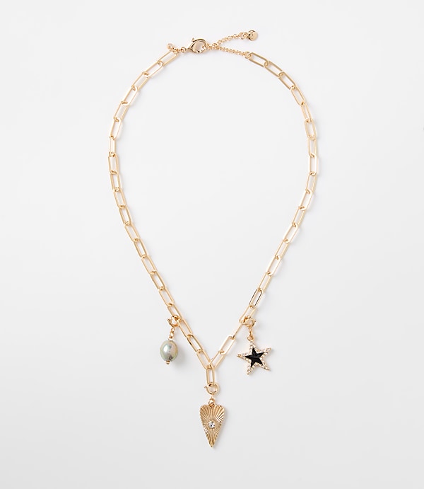 Sparkle Charm Necklace Set