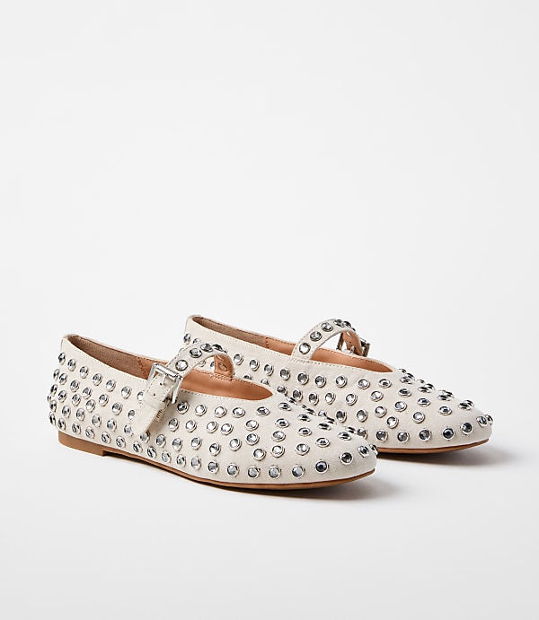 Sparkle Mary Jane Flats