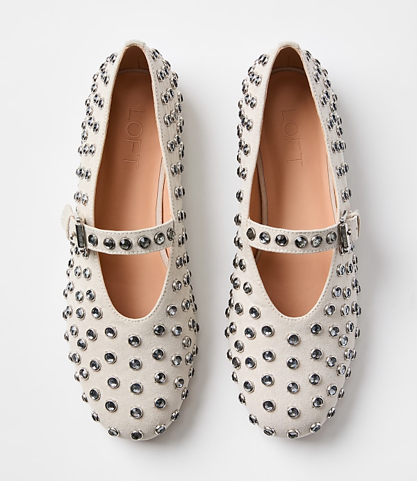 Sparkle Mary Jane Flats