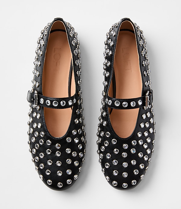 Sparkle Mary Jane Flats
