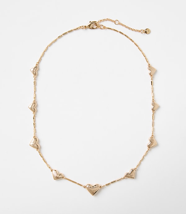 Scattered Heart Necklace