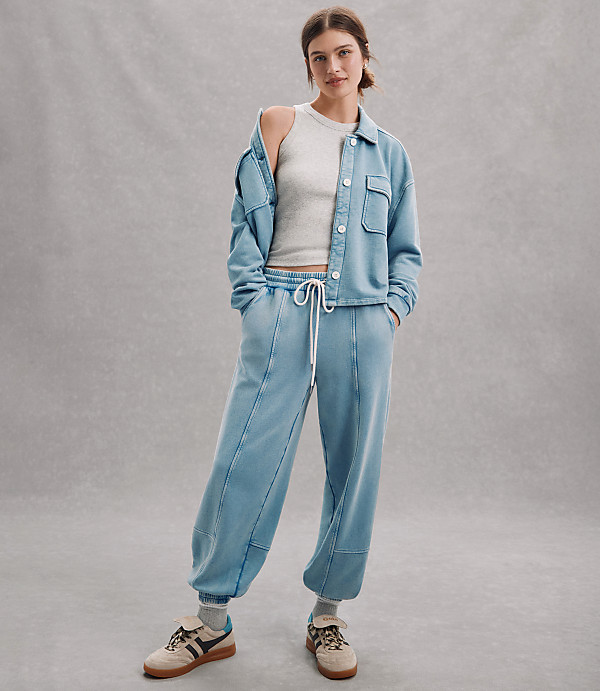 Lou & Grey Seamed Joggers