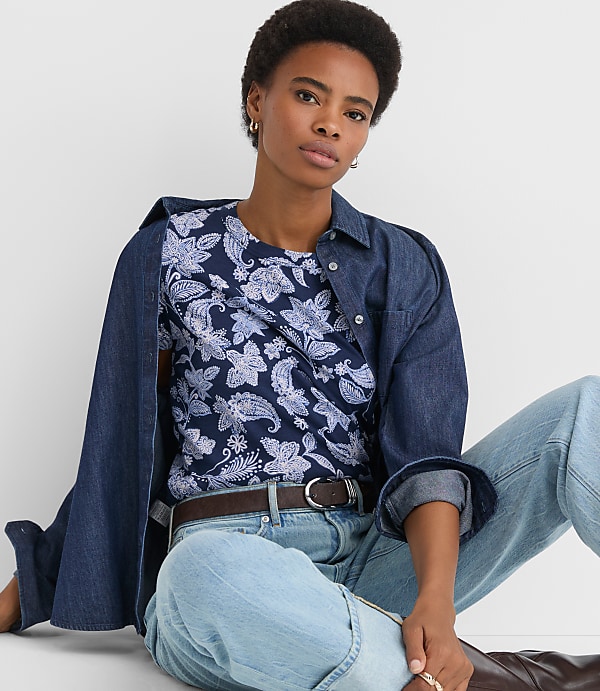 Paisley Everyday Crew Tee