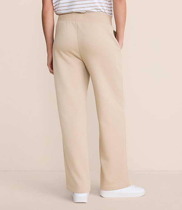 Lou & Grey Elite Fleece Wide Leg Sweatpants