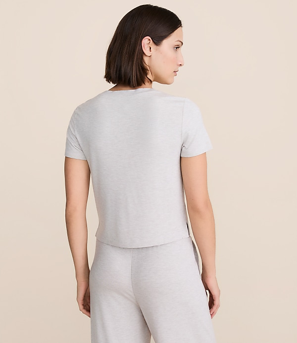 Lou & Grey Heathered Softened Modal Pajama Tee